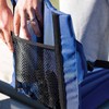 Foldable Seat Cushion Backrest Beach Chair Mat Single Person Portable