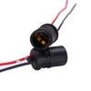 HUIQIAODS T10 オートバイライト電球ソケットバルブホルダー ワイヤーハーネス コネクタ拡張