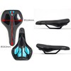 DDK/IWA Butt Friendly Hybrid Saddle "konfo-topurasu" Memory Foam Material and
