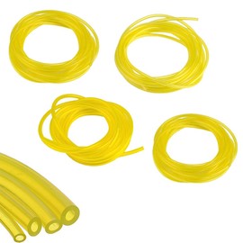 Fuel Hoses, Petrol Hose, Petrol Fuel Pipes, Fuel Line, Gas Pipe Hose, 1 Metre Fuel Hoses, Diesel Fuel Hose, Diesel Oil Hose, for Brushcutter Chainsaw Trimmer Lawn Mower, 4 Sizes
