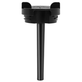 WSEYU Brew-Through Lid Replacement Compatible with Ninja 10-Cup Glass Carafe CM401 CM371 CP301, Replacement Brew Thru Screw Top Lid for Ninja 50 oz Coffee Pots CM300 CM400 CP300 CF091, BPA Free, Black