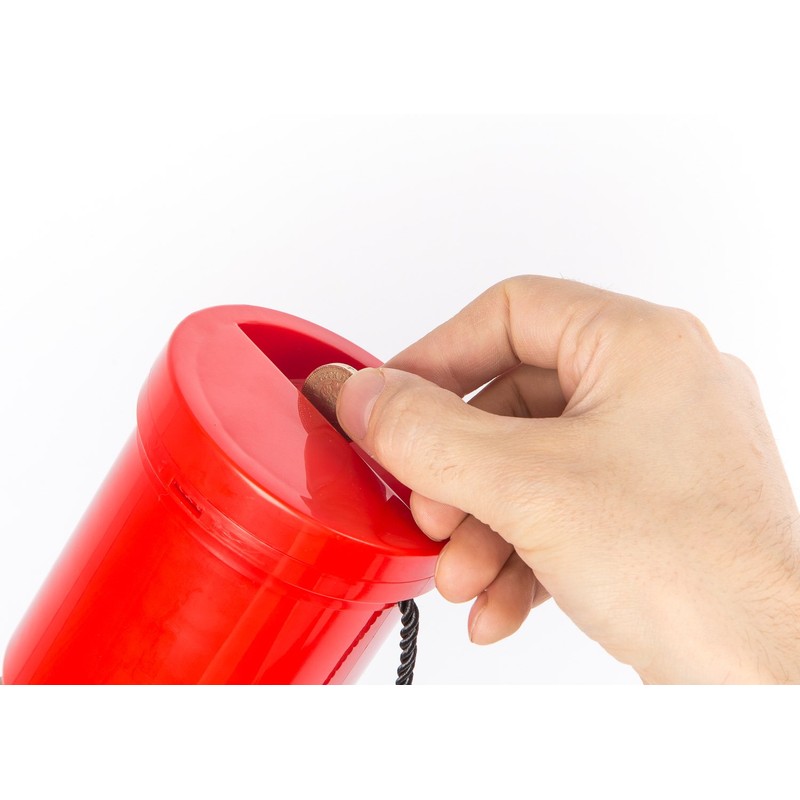 Hand Held Plastic Collection Box. - Coin Collection Box- Donation