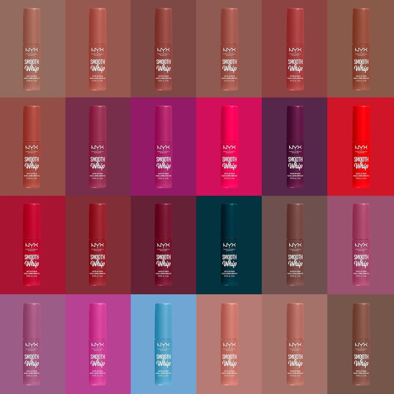 Labial Líquido NYX Smooth Whip Memory Foam – Acabado Mate