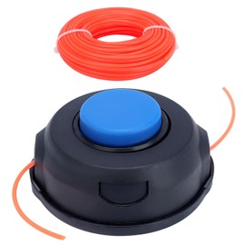 Savior T25 Trimmer Head for Husquvarna 128L 128LD 125L 223L 322L 124L 128R 128RJ 122L 125C 223R 322C 323C Jonsered Brushcutter BC2128 WeedEater Parts with .095inch Trimmer Line M10 x 1.25 LH