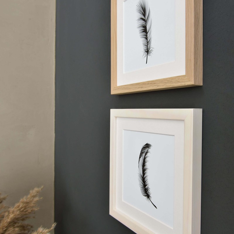 nielsen Quadrum Wooden Picture Frame 20 x 20 cm Natural