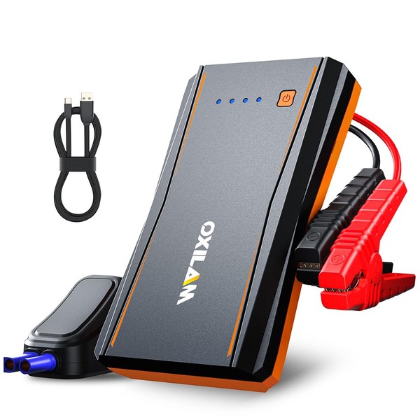 OXILAM Jump Starter, 4000A Peak Car Battery Jumper Starter Portable,
