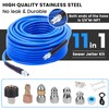 50FT Pressure Washer Sewer Jetter Kit, 5800 PSI Water Jet