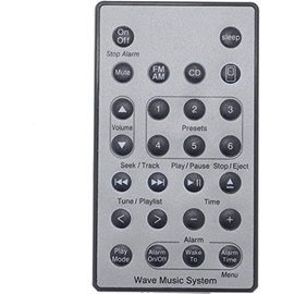 New Replacement Remote Control for Bose Acoustic Wave Radio CD Music System AWR1B4 AWRC-2G AWRC-3P 5-CD Multi Disc Player