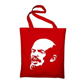 Styletex23 Lenin Jute Bag Cotton Bag, red