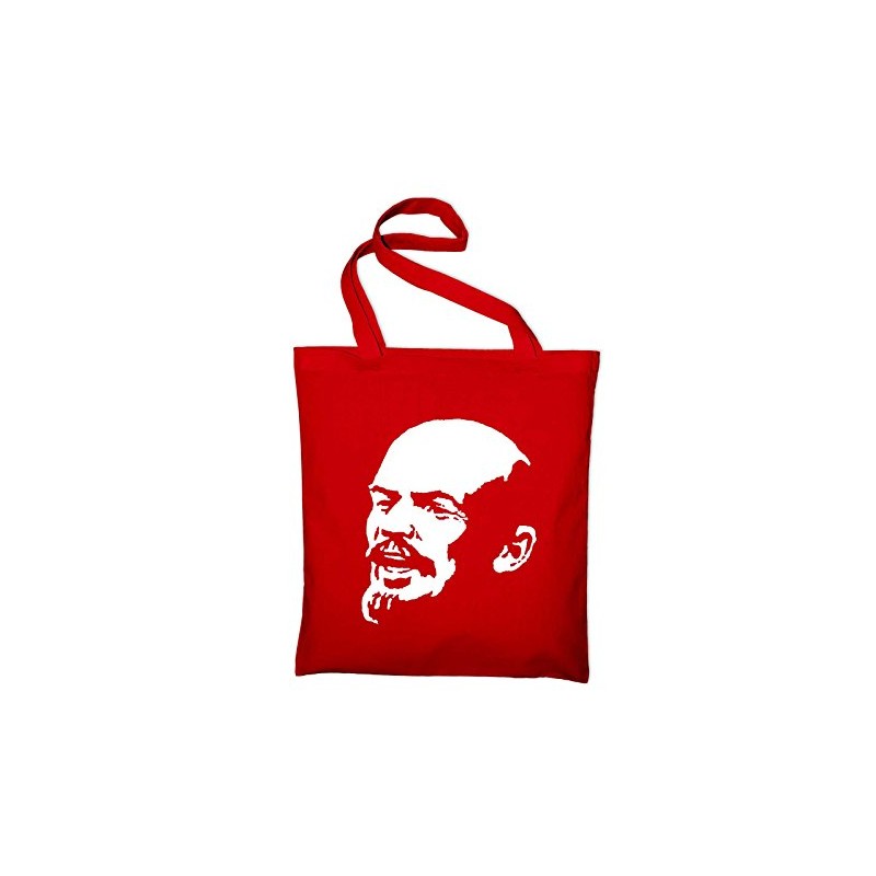 Styletex23 Lenin Jute Bag Cotton Bag, red