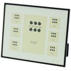 Sixtrees Park Lane 28537C(MIF) Black Seven Aperture Photo Frame With