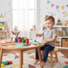 CONSDAN 9-Inch Round Step Stool for Adults & Kids, USA
