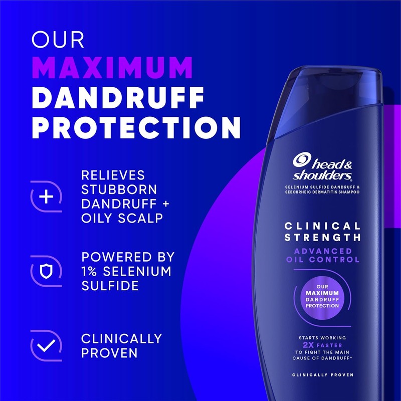 Head & Shoulders Clinical Strength Anti-Dandruff Shampoo – Advanced Oil
