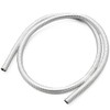 Daytona 96958 Plated Corrugated Tube, Chrome, φ6