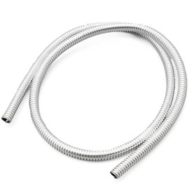 Daytona 96958 Plated Corrugated Tube, Chrome, φ6
