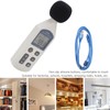 HY‑1361 Digital Sound Level Meter Handheld LCD Screen USB Decibel