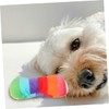 2Pcs Dog Plush Vocal Toy, Bone Shape, Pet Chewing Tools