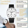 Men's Talking Watch, Seniors Watch with German Voice, Large Dial
