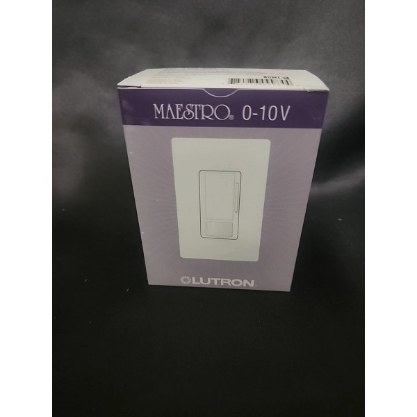 Lutron Maestro 0–10 V Dimmer Sensor Switch MS-Z101-WH