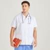MISEMIYA - White LAB Coat Unisex - Doctors Coat -