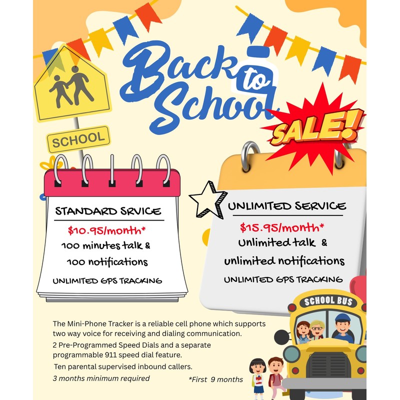 Fonie-Tracker for Kids, GPS, Two Way Talk, Cell Phone Alternative