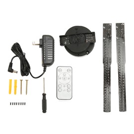 3D Hologram Fan 352 LED Light Beads 2000x704 Support Phone APP Computer Holographic LED Advertising Display 100‑240V US Plug