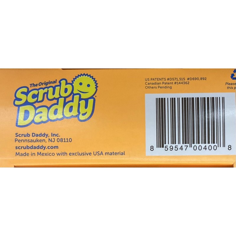Scrub Daddy THE ORIGINAL Scrub Daddy Non-Scratch FlexTexture Dish Sponge