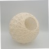 Outanaya Woven Lamp Shade Rustic Style Lightweight Easy Install Pendant