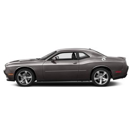 Dawn Enterprises FE-CHALL Finished End Body Side Molding Compatible with Dodge Challenger - Dark Titanium (DT)