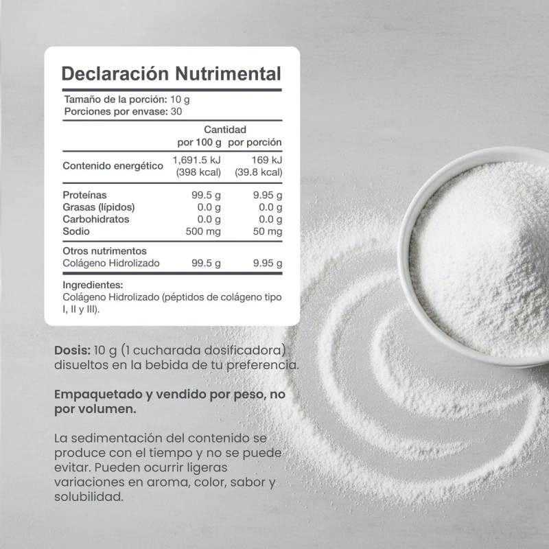 Colágeno Hidrolizado Entera Pharma Sabor Polvo Porciones