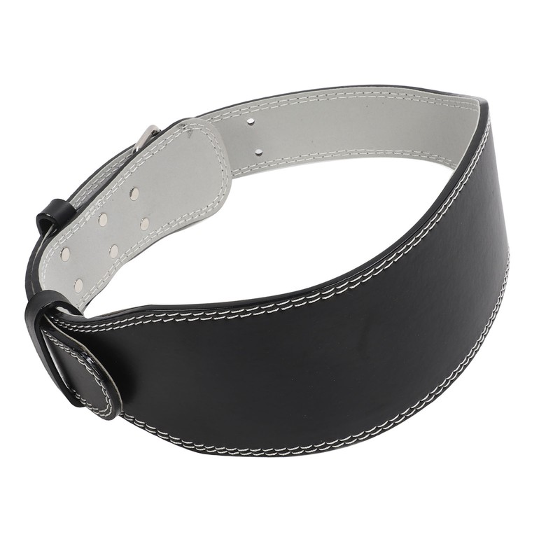 Weight Lifting Belt PU Leather Lumbar Back Support Thickened Powerlifting
