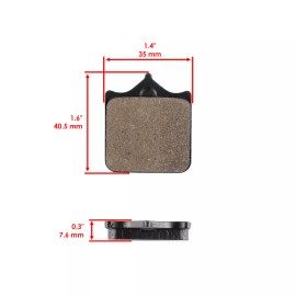 Celox Front Brake Pads for Aprilia RSV Mille 1000 2002 2003 2004 / AP8113972 AP8133592