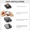 2-Pack Rc-Z Screen Protector Case for Garmin Venu X1 Smartwatch,