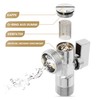 Angle Valve with Filter 1/2 Inch Male x 3/4 Inch