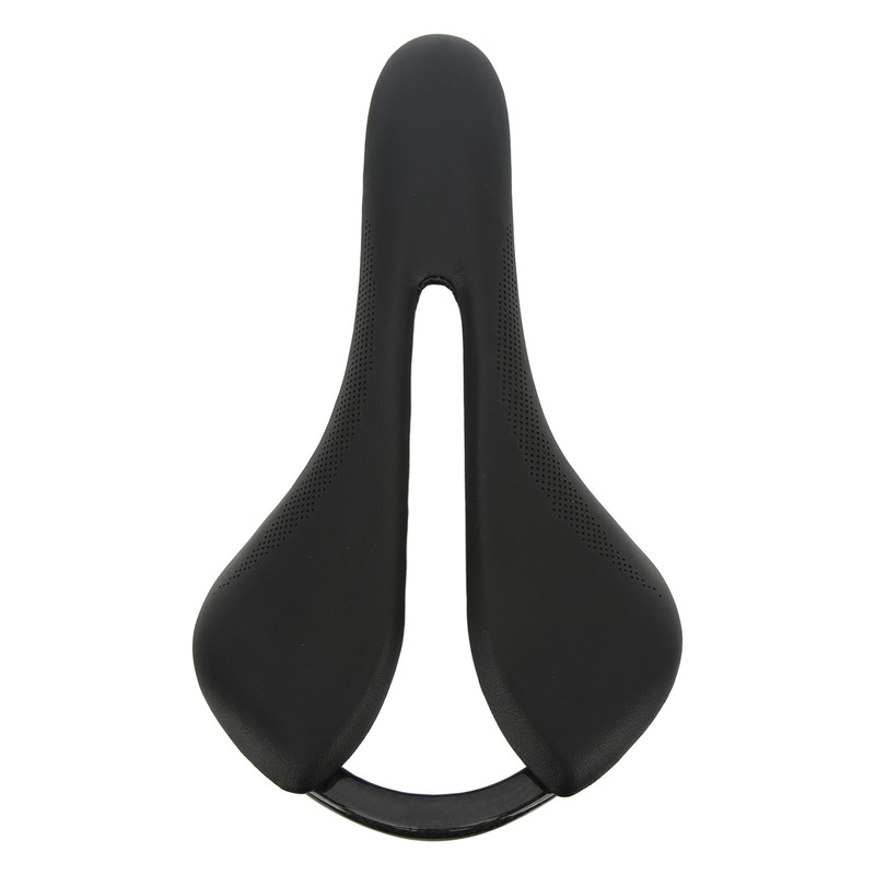 Carbon Fiber Bike Saddle Microfiber Leather Surface Hollow Seat Cushion