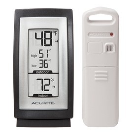 AcuRite 00831 A2 termómetro Digital con indicador de Temperatura InteriorExterior                                                                     