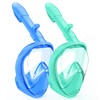 Ezire Kids Snorkel Mask Full Face (Cyan Blue)