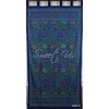 Sunflower Tab Top Curtain-Drape-Door Panel-Blue