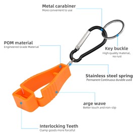NANHONG 4pcs Glove Clips for work Glove Holders,Ideal for glove clips for construction