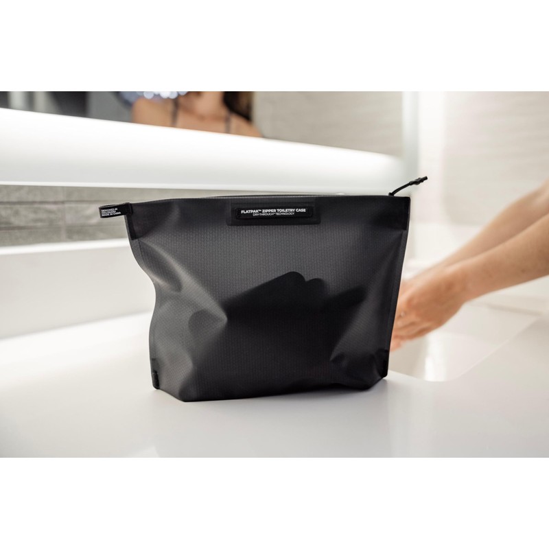 Matador Flatpak Zipper Toiletry Case, 2 Litres, White, White