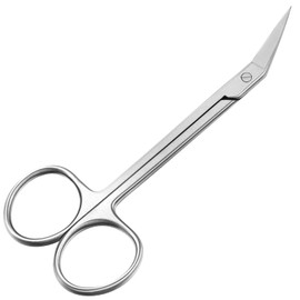 Elderly Toenail Scissors 4.5" Long Handled Toenail Trimmers Clippers Curved Head for Thick Toe Nails Men Women Easy Cuticle Scissor