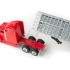 ERTL 1/64 Red Semi Truck with Cattle Trailer and Cattle