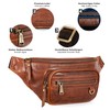 Marc Peter® Varadero Leather Bum Bag, Belt Bag, Leather Bum