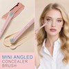 KINGMAS Foundation Makeup Brushes, Angled Kabuki Concealer Brush Under Eye