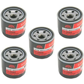 5-Pack BAIZHIHUA 136-7848 Oil Filter Compatible with Toro V-Twin Timecutter