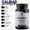 NAIMA Selenio Y Vitamina E, 100 Cápsulas | 100mcg de
