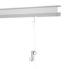 Mini Picture Hooks for Picture Rails Gallery Rails Load Capacity