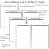 Auto Mileage Log Book – Vehicle Maintenance Log Book, Miles