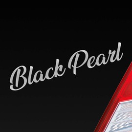 Hellweg Druckerei Black Pearl Fun Accessories Suitable for Caribbean Pirate Car Sticker Rear Window Sticker