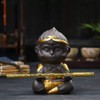 Generic Chinese Purple Clay Kung Fu Tea pet Set Monkey